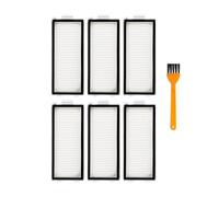Pièces De Filtres, Compatibles for Dreame D10 Plus Gen 2 RLD32GD L10s Ultra, Compatibles for Xiaomi X20+ X10+ X10 Plus 1C/S10+/S10 Plus/B108GL, Remplacement D'aspirateur(6 pcs)