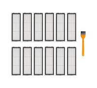 Pièces De Filtres, Compatibles for Dreame D10 Plus Gen 2 RLD32GD L10s Ultra, Compatibles for Xiaomi X20+ X10+ X10 Plus 1C/S10+/S10 Plus/B108GL, Remplacement D'aspirateur(12pcs)