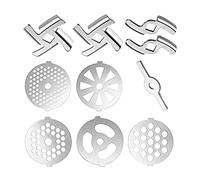 Pièces de hachoir à viande en acier inoxydable Accessoires alimentaires Fixation pour usage domestique Cuisine Grinder Plaque Disques