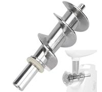 Pièces de hachoir à viande - Tige à vis en acier inoxydable de 12 cm, 4,2 à 4,5 cm de diamètre durable | Hachoir à viande électrique avec installation facile, remplacement, utilisation domestique |