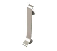 Pièces de jonction pour plinthe aluminium argent mat (H= 100 mm)