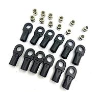 【Pièces de jouets télécommandes】 12 pièces 5347 ensembles de billes de chariot général à rotule d'extrémité de tige compatibles avec 1/10 Traxxas E-REVO REVO SUMMIT - matériaux environnementalement sy