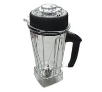 Pièces de lame de couvercle de tasse de pichet de mélangeur de presse-agrumes 2L, compatibles for Vitamix, 0109 TNC5200 6300 PRO500 remplacer la tasse de couteau étanche au lave-vaisselle, étanche