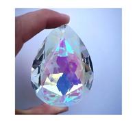 Pièces de lustre en verre de cristal, prisme suspendu, décoration de la maison