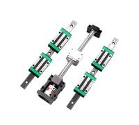 Pièces de machine à vis à billes à mouvement linéa Kit de vis à billes SFU2005 + guidage linéaire HGR20 avec 4 blocs coulissants HGH20CA L300-1000mm + HM15-57(950mm)