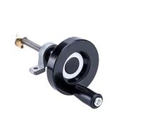 Pièces de machine à vis à billes avec écrou 1 jeu de vis mères CNC T8 200 mm-600 mm 8 + écrou en cuivre + support roulement KP08 + volant + boîtier(550mm)