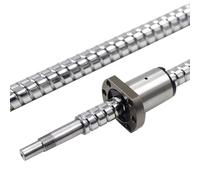 Pièces de machine à vis à billes avec écrou Jeu de vis à billes meulage précision C5 SFU1210 avec écrou + BK/BF + accouplement + siège d'écrou for pièces machines(1000mm)
