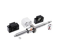Pièces de machine à vis à billes avec écrou Jeu de vis à billes roulées SFU1605 16 mm 200 mm-1000 + support BKBF12 + boîtier d'écrou DSG16H + accouplement flexible(650mm)