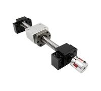 Pièces de machine à vis à billes avec écrou Jeu de vis à billes SFU1605 avec embout d'écrou usiné support BK12/BF12 + + accouplement(800)