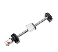 Pièces de machine à vis à billes avec écrou Kit de vis à billes 2 pièces SBR25 Guides linéaires avec 4 blocs coulissants SBR25UU + 1 SFU2505 300-1000mm for gravure sur routeur(800mm)
