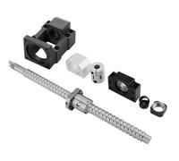 Pièces de machine à vis à billes avec écrou Kit De Vis À Billes 20mm Diamètre SFU2005 200-1200mm C7 Avec Écrou + BF15 + HM15-60 + DSG20H + Coupleur(750mm)