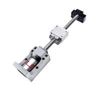 Pièces de machine à vis à billes avec écrou Kits de vis à billes SFU1605 1150-1550 mm + HM12-57 for Nema23 Aluminium BF12 + accouplement + DSG16H(1350mm)