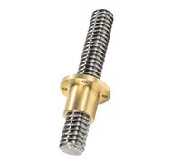 Pièces de machine à vis à billes avec écrou Vis trapézoïdale en acier inoxydable T36*6 100-1000 mm + écrou à embase(950MM)