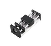 Pièces de machines à vis à billes à mouvement liné Rail de guidage à mouvement linéaire for table coulissante machine CNC avec vis billes SFU1204 50 100 150 200 mm(100)