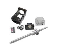 Pièces de machines à vis à billes à mouvement liné Utilisation en fonte HM15-57 for Nema23 C7 BF20 + vis à billes SFU2004 L = 1200mm-2000mm + couplage prune XB30 * 40 + coupleur DSG20H(1200mm)
