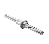 Pièces de machines à vis à billes à mouvement liné Vis à billes roulées L200mm-1000mm avec bride SFU1605, écrou simple, extrémité BK/BF usinée CNC(650mm)