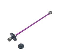 Pièces de mise à niveau 124019 124018 124016 124017 144001 1/12 1/14 RC voiture en métal, axe Central principal, arbre d'entraînement, engrenage différentiel(124019 18 CVD)