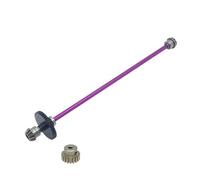 Pièces de mise à niveau 124019 124018 124016 124017 144001 1/12 1/14 RC voiture en métal, axe Central principal, arbre d'entraînement, engrenage différentiel(124016 17 CVD)