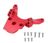 Pièces de mise à niveau de camion RC de cloison avant en alliage d'aluminium pour LOSI 1/18 Mini T 2.0 2WD (Rouge)