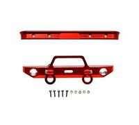 Pièces De Mise À Niveau Du Pare-Chocs Avant Et Arrière En Métal, Accessoires Pour Voiture À Chenilles Axial Scx24 Axi00001 Chevrolet C10 Cadre 1/24 Rc