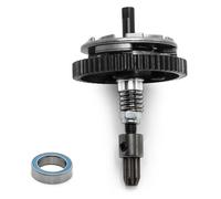 Pièces de mise à niveau en métal robuste pour voiture télécommandée TRAXXAS Rustler Slash Stampede 4 x 4 (argent)