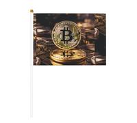 Pièces de monnaie avec drapeau B Six pièces imprimé double face 14 x 20,8 cm, adapté pour encourager les activités d'équipe