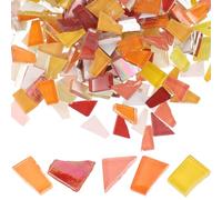 Pièces de Mosaïque en Verre Irrégulières, Mélange Diy, 12 Mots