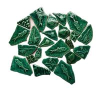 Pièces de mosaïque Pierres Carreaux de mosaïque en céramique irréguliers DIY multicolores 3.2-8.5cm 9 pièces 160g(3)