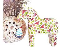 Pièces de mosaïque Pierres Kit Mosaïque Multicolore Avec Carreaux En Céramique for Modelage Poney Et Cheval(Free Stone Horse G)