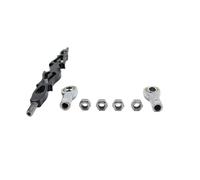 Pièces de moteur chromées Convient pour Harley et Davidson 1985 - 2025 Softail FXDWG Dyna Wide Glide FLHR FLHT, liaison de changement de vitesse pièce distribution moteur(MT288-005-BK)