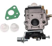 Pièces de moteur de tondeuse à gazon Carburateur 15mm Kit de carburateur tronçonneuse pour 43cc 49cc 52cc