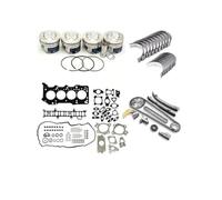 Pièces de moteur Kit de chaîne de distribution jeu de joints de culasse roulement de Piston adapté 2.2 L Diesel SHY1 SHY4 SHY6 SHY8 for Mazda 3 6 CX-5 2.2L