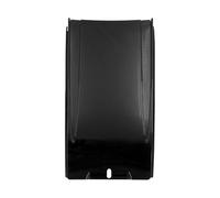 Pièces de moto : Modification du réservoir de carburant, cache décoratif, plaque d'extension du tableau de bord(Black)