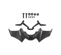Pièces De Moto pour MT-07 pour MT 07 SP 2021 2022 2023 2024 Becquet Avant Becquets D'appui Avant Nus Déflecteur D'aile Aileron De Moto(Twill Pattern)