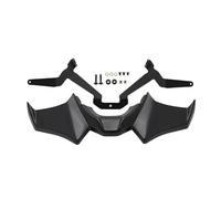 Pièces De Moto pour MT07 pour MT-07 SP pour MT 07 2021 2022 2023 2024 Moto Sport Downforce Naked Spoilers Avant Déflecteur D'Aile Aérodynamique Aileron De Moto(Black BL)