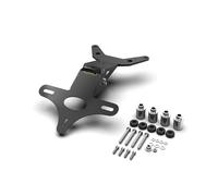 Pièces De Moto pour T-Max 560 pour Tmax560 2022 2023 2024 2025 Support De Plaque D'immatriculation Arrière Réglable Support De Rangement Arrière Support Plaque(B Black with Lamp)