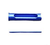 Pièces de moulinet de pêche - Manchon torsadé - Tige d'insertion pour ABU - Pour Revo BF7 BF8 IB8 MGX ALX IB7 avec traitement anodisé (manchon + petite tige bleue)