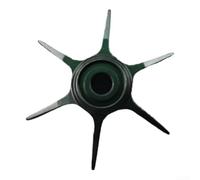 Pièces de moulinet de pêche pour DAIWA pour TATULA 300/400 et FORSALTIST PE 23 avec frein Sixstar en métal traité CNC (noir)