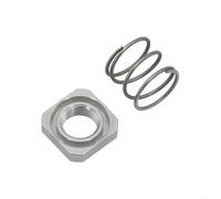 Pièces de moulinet, kit de ressort à vis rotatif pour roue de chute d'eau Daiwa, assemblage de broche de modification en métal, accessoire de réparation de moulinet de pêche (main gauche)