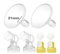 Pièces de pompe Nenesupply compatibles pour tire-lait Medela style Symphony Swing - Pièces de rechange Medela PersonalFit - Membrane de valve Medela 21mm Pump Kit