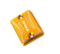 Pièces de Protection Bouchon De Couvercle Réservoir Liquide Frein Avant pour TRX450R ATV 2004 2005 2006 2007 2008 2009 Cylindre Moto(Gold)