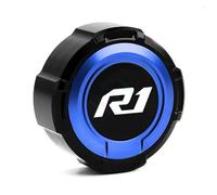 Pièces de Protection Couvercle De Protection Réservoir Liquide Frein Avant CNC pour Moto pour YZF-R1 YZFR1 1998 1999 2020(Turquesa)