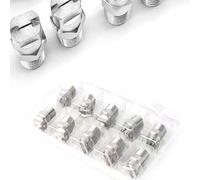pièces de pulvérisateur en acier inoxydable, buses plates, paquet de 5