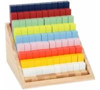 Pièces De Puzzle Mathématiques Éducatives De Petit Pied Dans La Boîte Xl