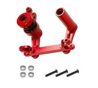Pièces De RC Pour Traxxas Pour E-Maxx T-Maxx 1/10 Kit Direction Voiture Télécommandée Camion Véhicule Tout Pour Terrain Chenilles Pièces Accessoires Mise Niveau Remplacement(Red)