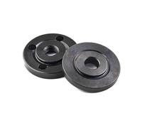 pièces de rechange 1 paire de meuleuse d'angle, outils de remplacement de filetage d'écrou à bride intérieure et extérieure for disques de coupe à trous intérieurs de 20mm et 22mm