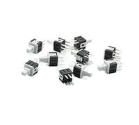 Pièces de rechange 10 pièces 5.8*5.8 autobloquant/réinitialisation clavier PCB Micro interrupteur poussoir tactile puissance auto verrouillage marche/arrêt interrupteur de verrouillage 6pin Mini 12V0.