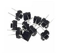 Pièces de rechange 100 pièces milieu 2 broches 6X6x5mm 2PIN dip TACT interrupteur à bouton-poussoir Micro clé puissance interrupteurs tactiles 6x6x5 6 * 6 * 5MM lumière tactile