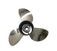 Pièces de rechange 11x15 Outboard Propeller compatible 35HP-60HP ACIER INOXEUX 13 DENTS ACCESSOIRES MARINE BATEAU RH 59133-ZV5-015AH