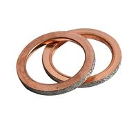 Pièces de rechange 2 pièces joint de tuyau d'échappement de moto adapté for Y-maha XT600E XT600 1992-2000 2002 XT600 1984-1989 XT550 1982-1983 XT500E 94-96 00 02